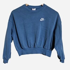 Nike Blue Crewneck Sweatshirt